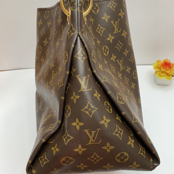 Louis Vuitton Artsy MM Monogram Shoulder Bag Tote Purse (GI4181) - Picture 4 of 14